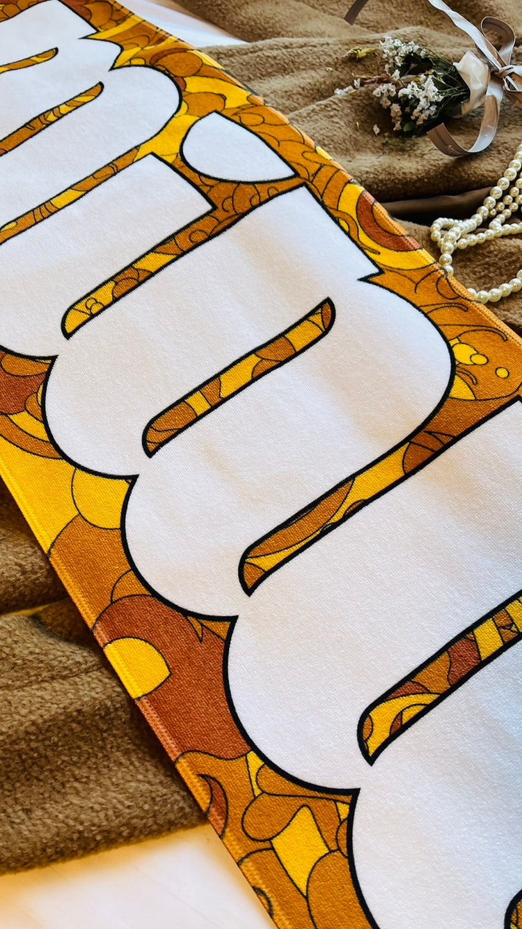 【期間限定】MINMI brown towel