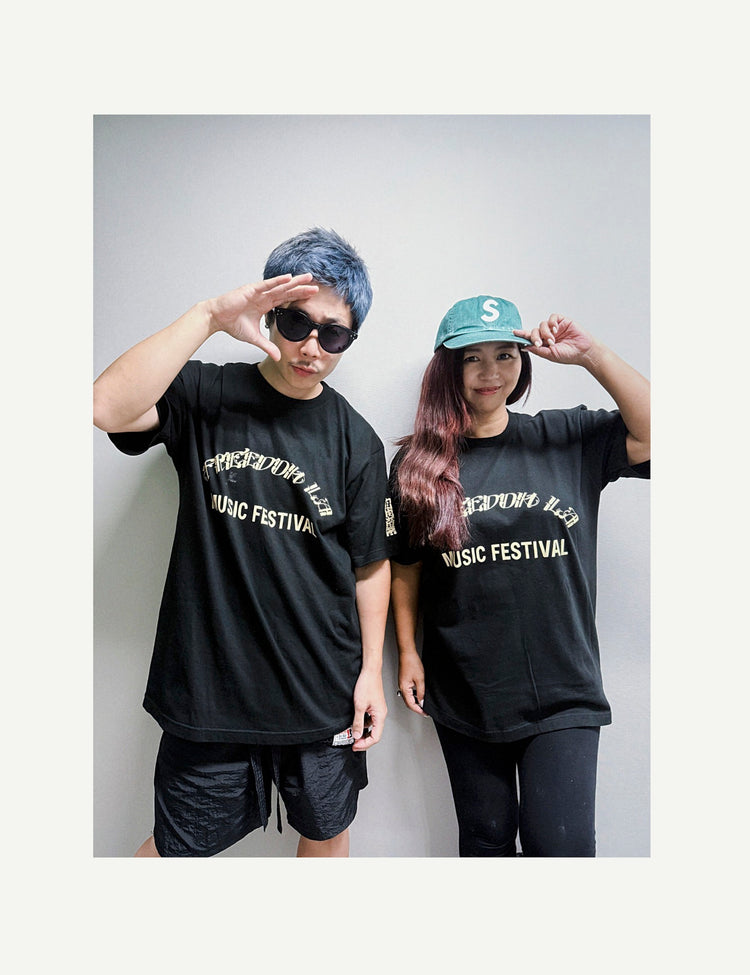 【受注生産】FREEDOM LA FALL ′25 LINE UP T-SHIRT (BLACK)