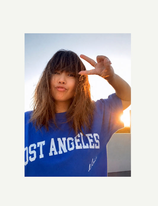 [Reprinted Edition] LOST ANGELES -unit#c tee-（ROYAL BLUE）